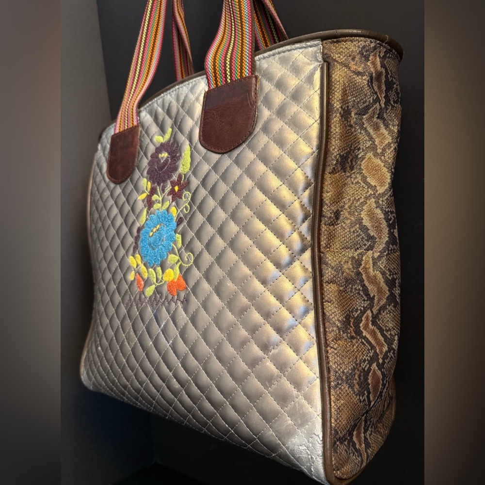 Consuela Tote Champagne & Animals 🩵 - Picture 13 of 14